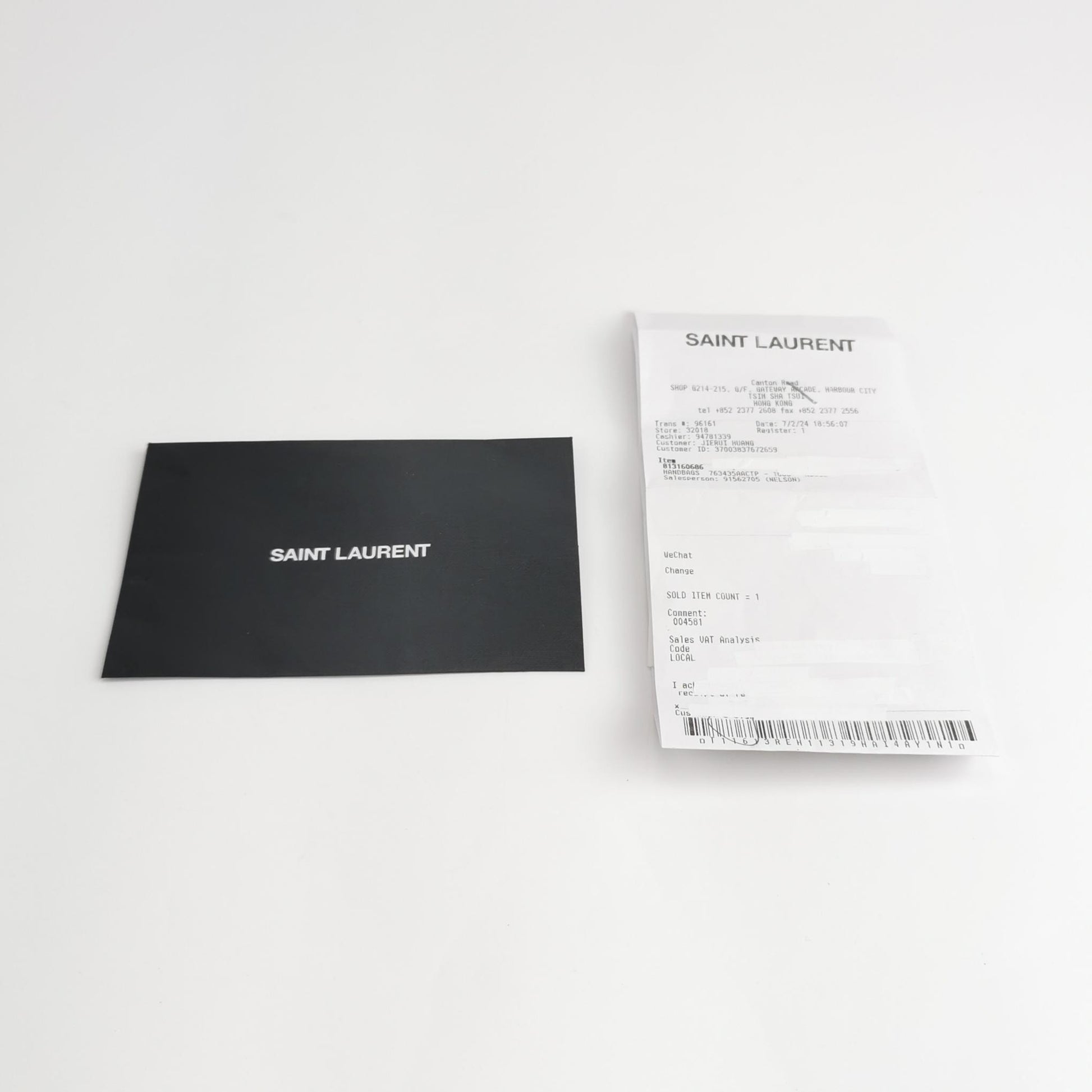 Saint Laurent Le 5 À 7 Bea Tote Black