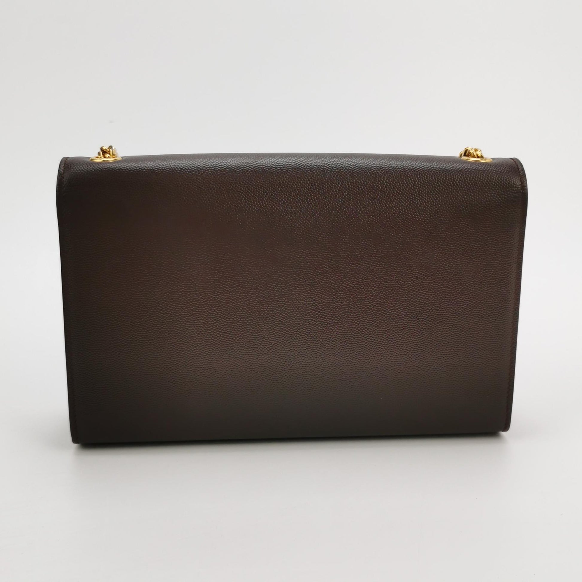 Saint Laurent Kate Medium Grain de Poudre Burgundy