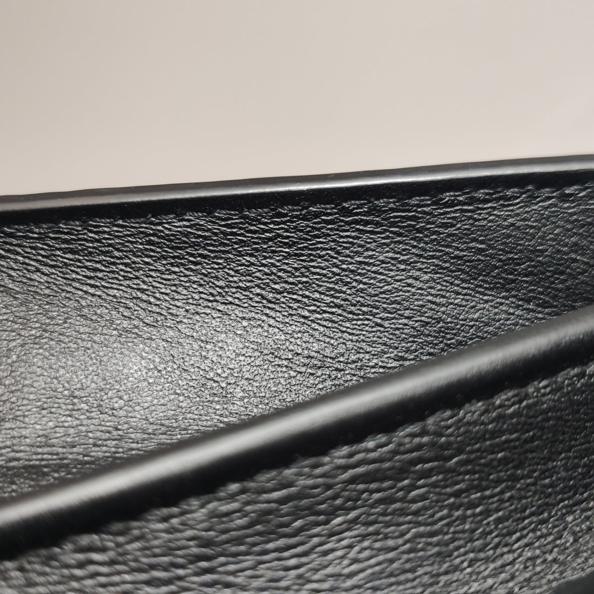Saint Laurent Wallet on Chain Croc Black