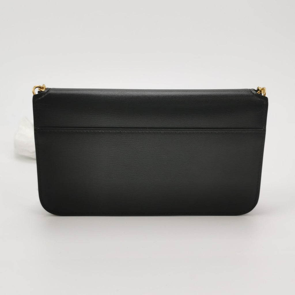 Saint Laurent Cassandre Phone Holder Black