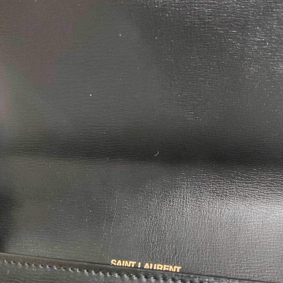 Saint Laurent Cassandre Phone Holder Black