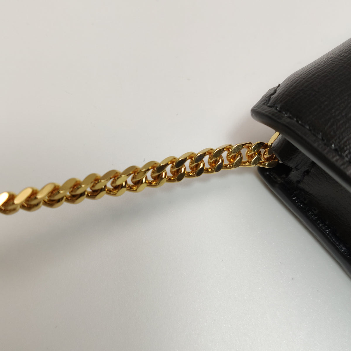 Saint Laurent Cassandre Phone Holder Black
