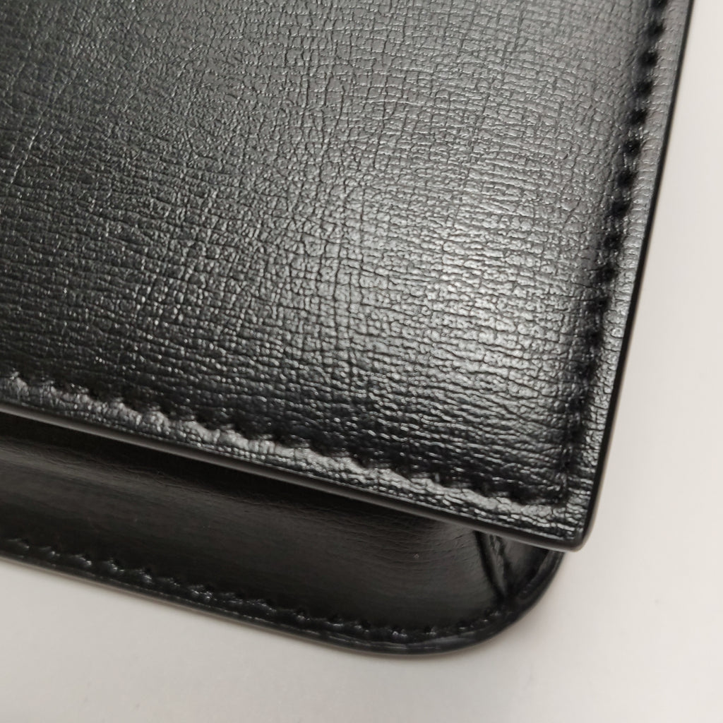 Saint Laurent Cassandre Phone Holder Black