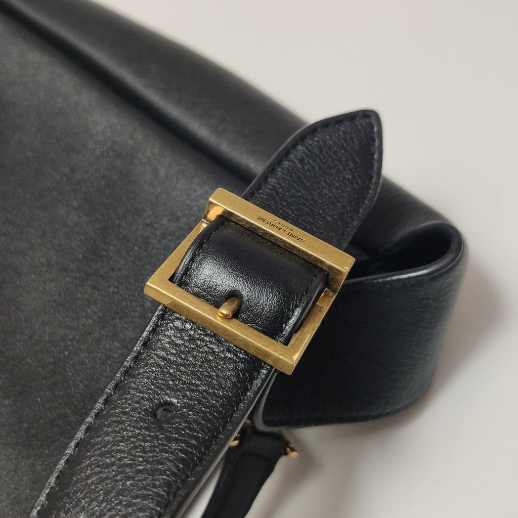 Saint Laurent Le 5 a 7 Hobo Small Black