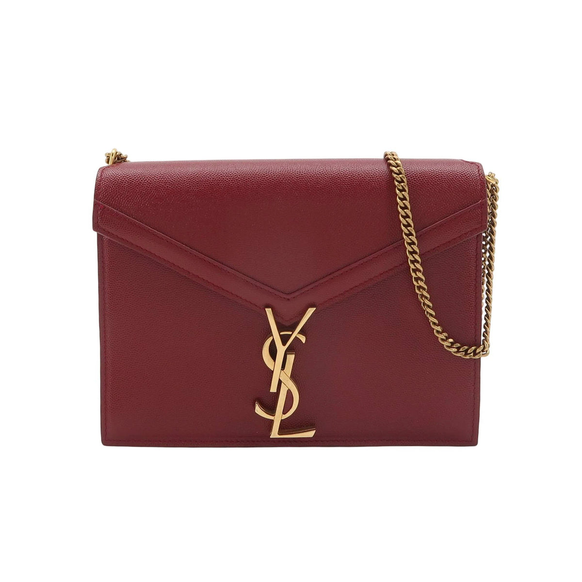 Saint Laurent Cassandra Chain Red