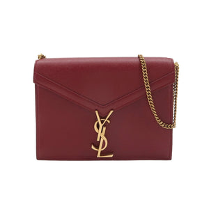 Saint Laurent Cassandra Chain Red