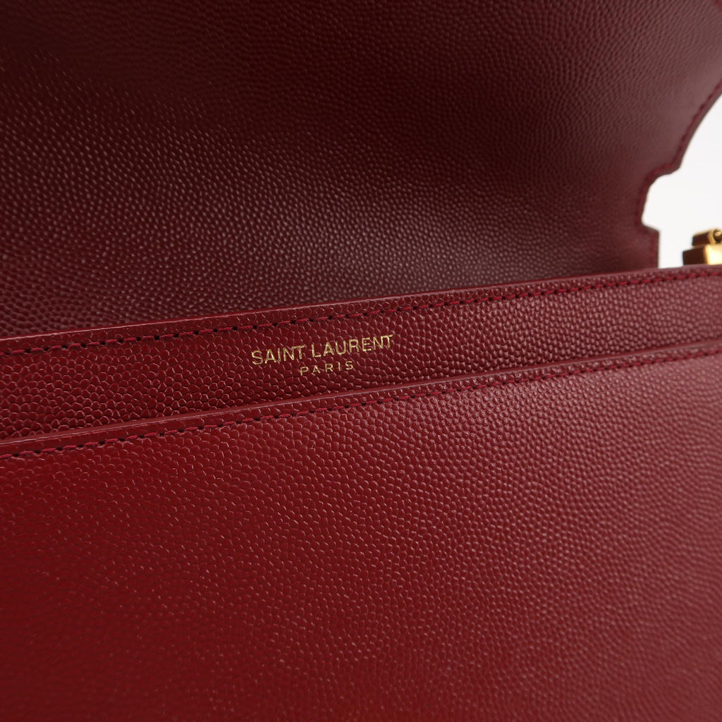 Saint Laurent Cassandra Chain Red