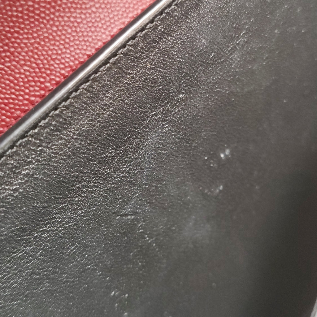 Saint Laurent Cassandra Chain Red