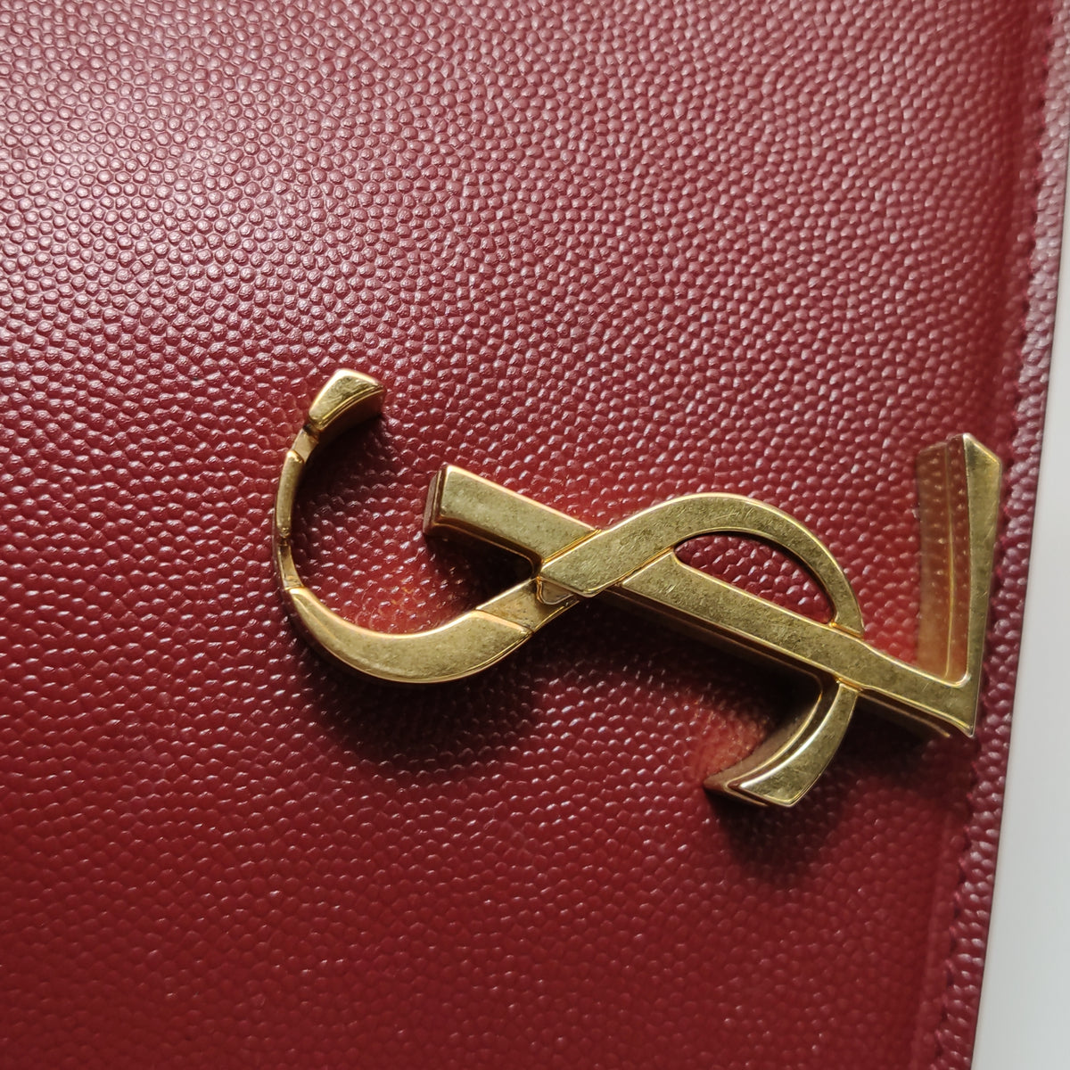 Saint Laurent Cassandra Chain Red