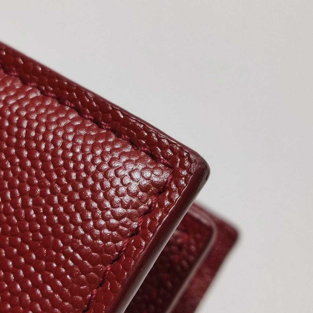 Saint Laurent Cassandra Chain Red