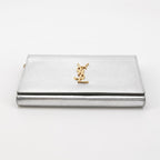 Saint Laurent Kate Wallet on Chain Silver