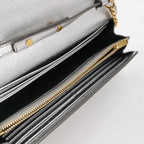 Saint Laurent Kate Wallet on Chain Silver