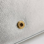 Saint Laurent Kate Wallet on Chain Silver