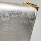 Saint Laurent Kate Wallet on Chain Silver