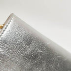 Saint Laurent Kate Wallet on Chain Silver