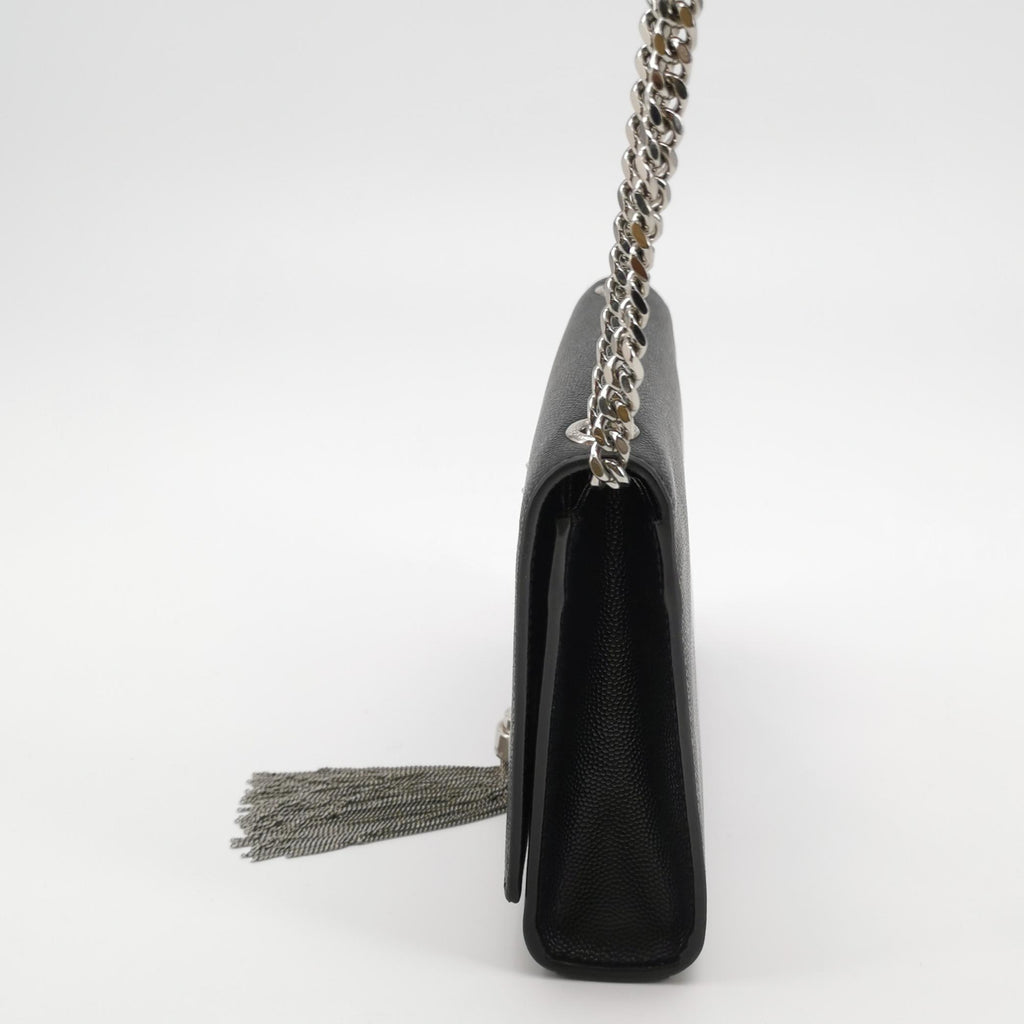 Saint Laurent Kate Tassel Small Black SHW