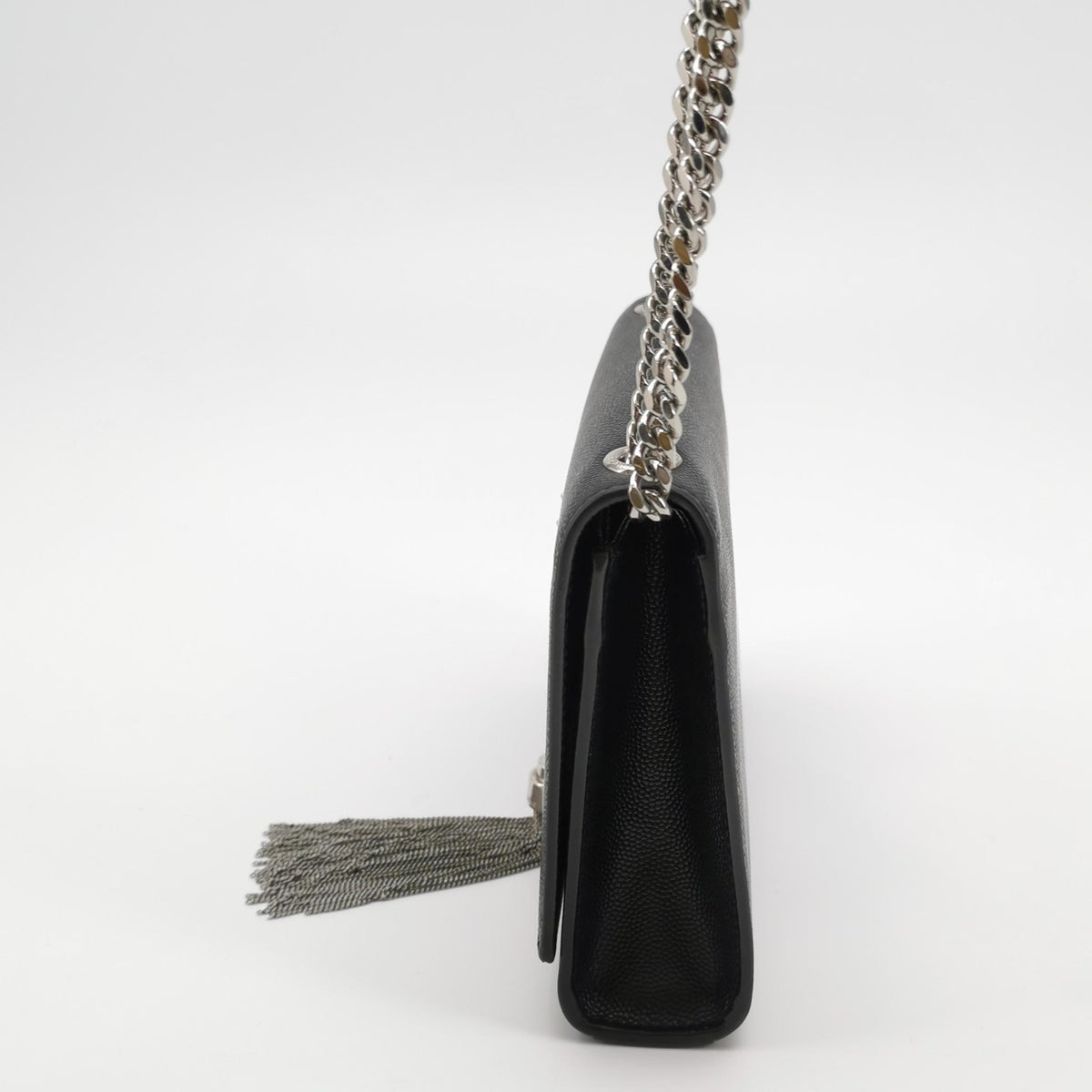 Saint Laurent Kate Tassel Small Black SHW