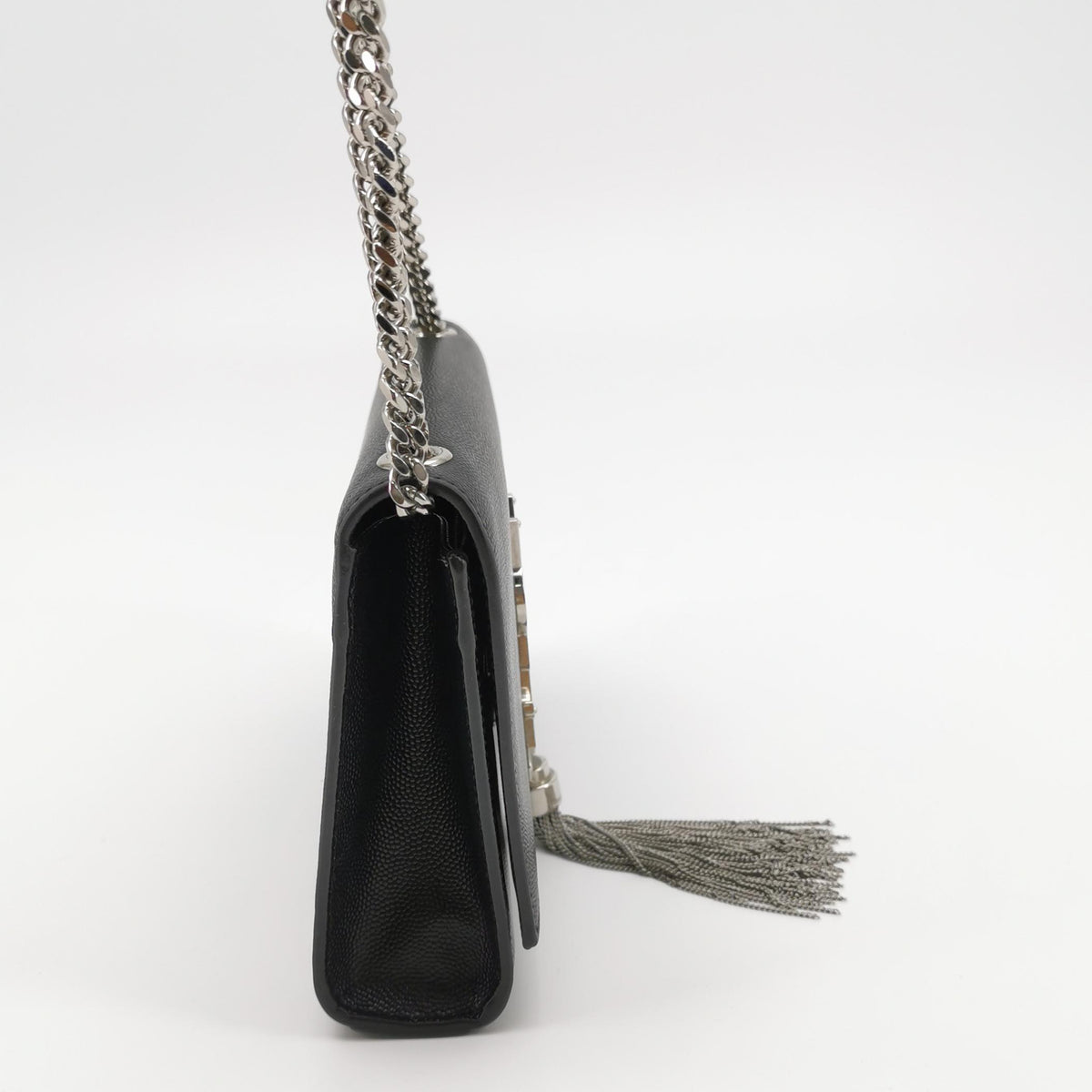 Saint Laurent Kate Tassel Small Black SHW