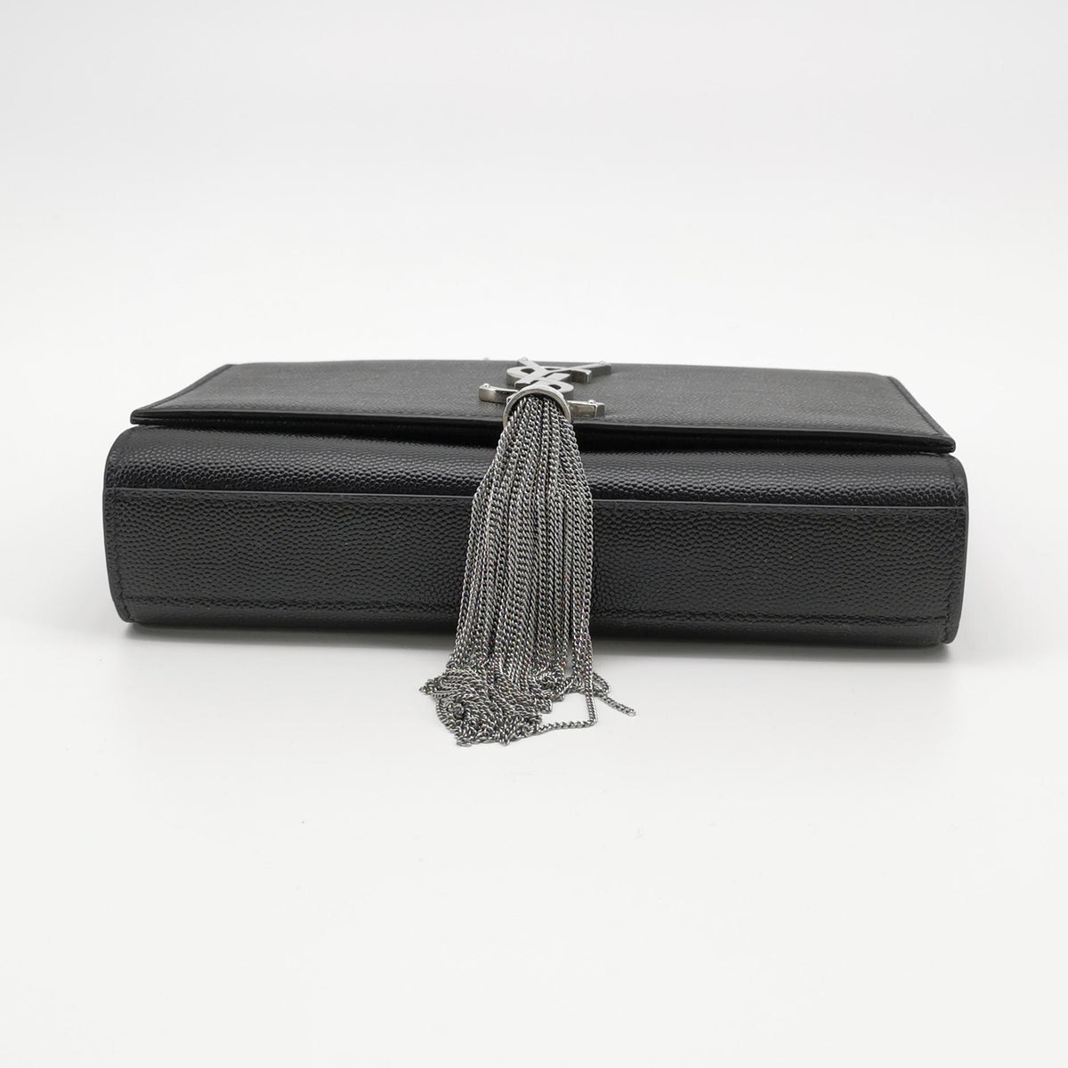 Saint Laurent Kate Tassel Small Black SHW