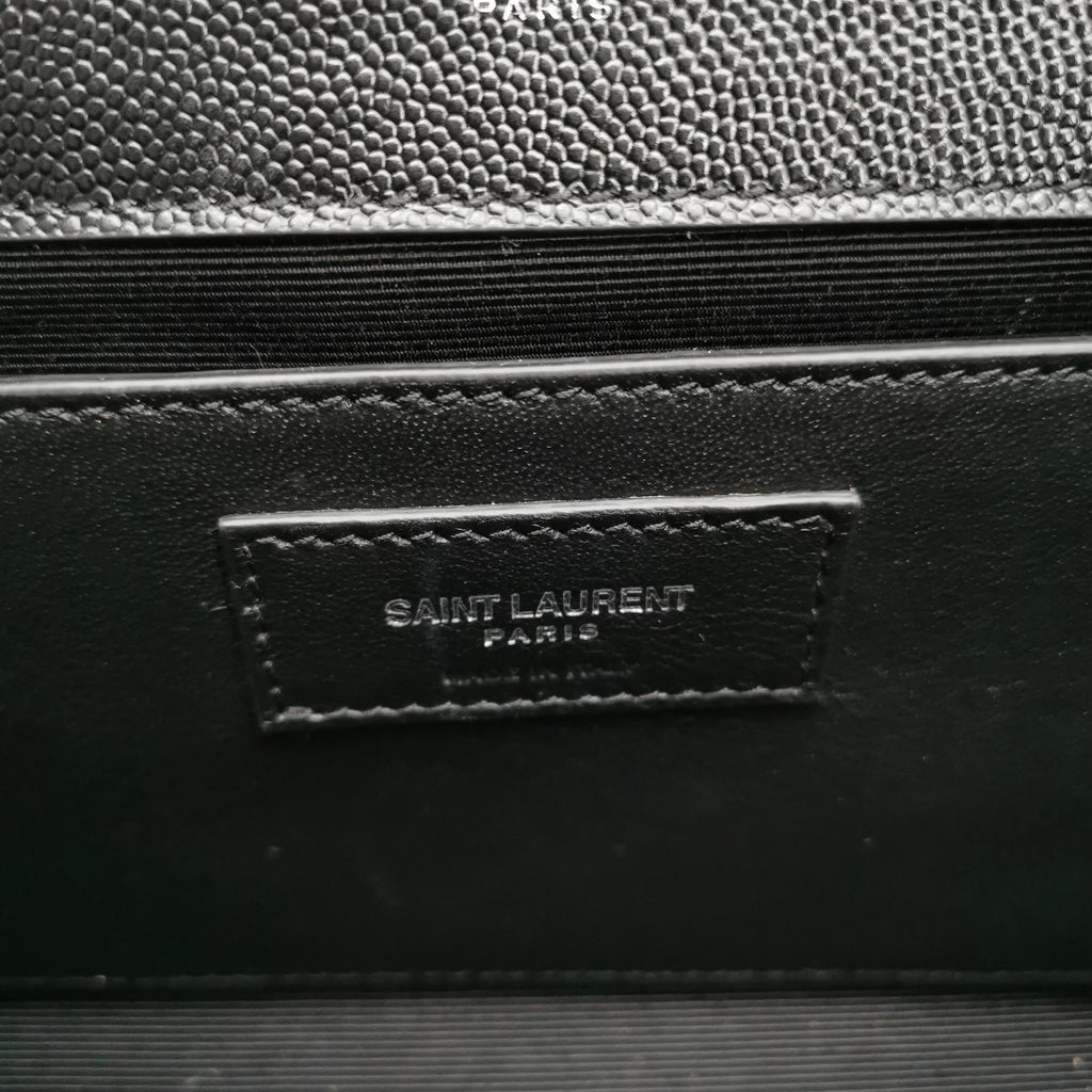 Saint Laurent Kate Tassel Small Black SHW