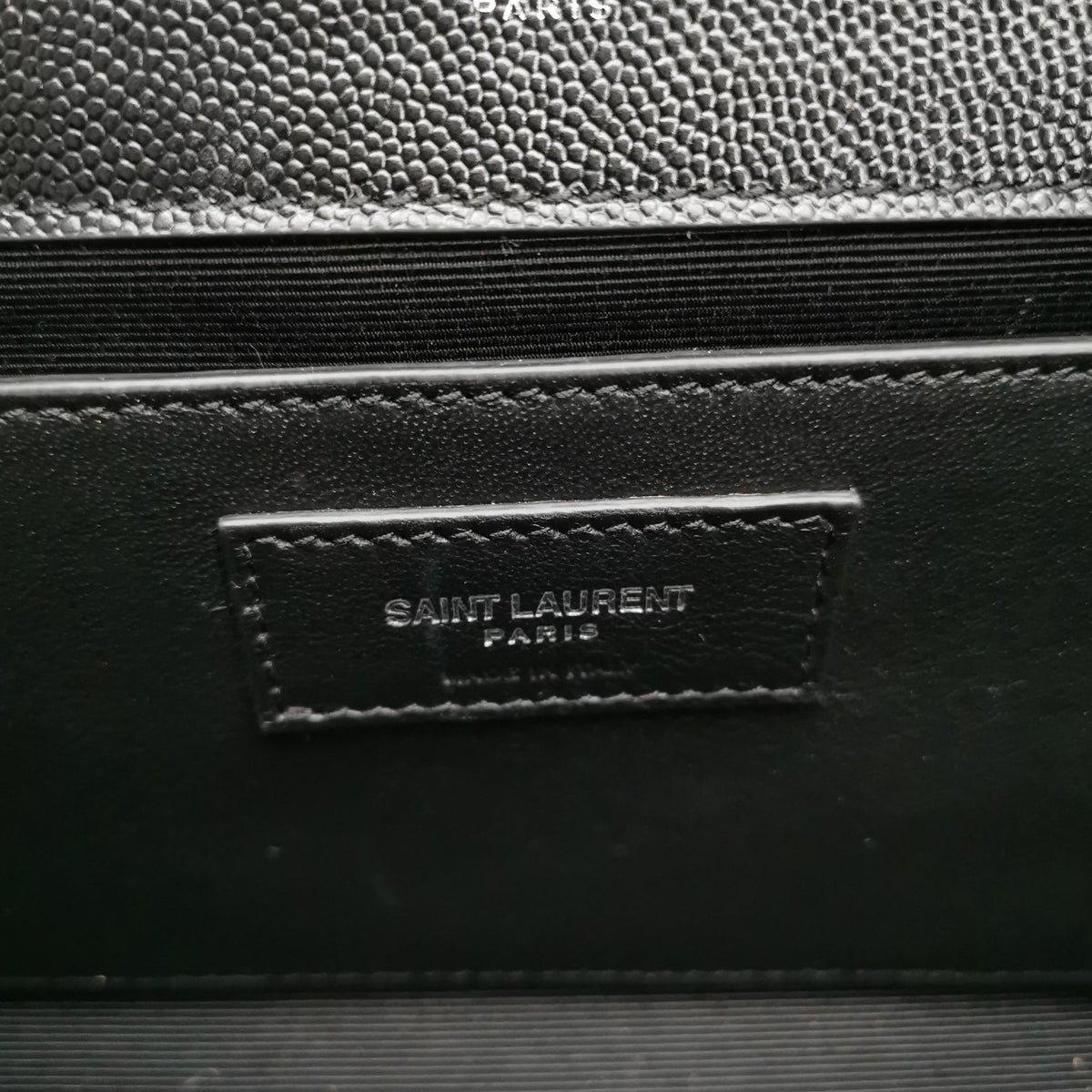Saint Laurent Kate Tassel Small Black SHW