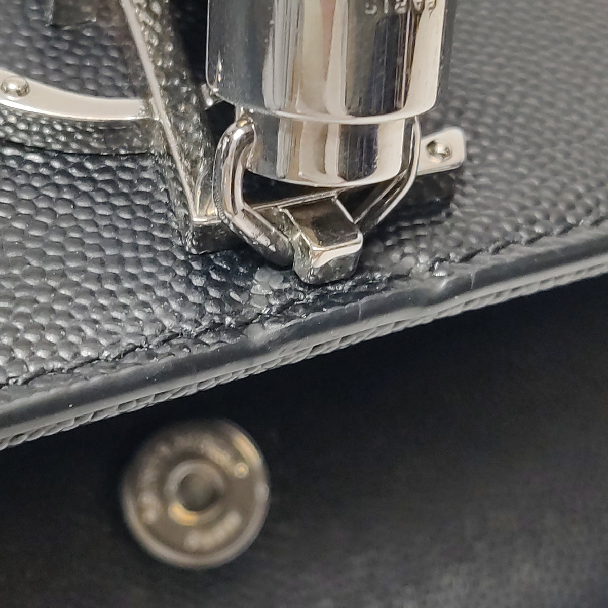 Saint Laurent Kate Tassel Small Black SHW