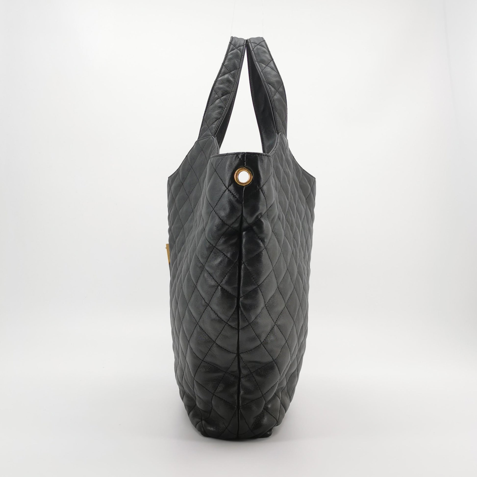 Saint Laurent ICare Maxi Hobo Bag Black 785413