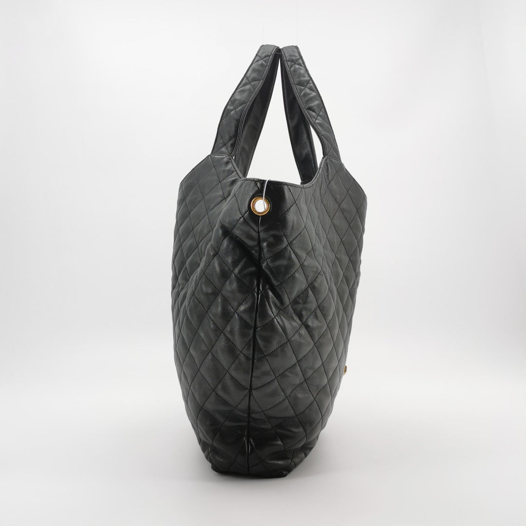 Saint Laurent ICare Maxi Hobo Bag Black 785413