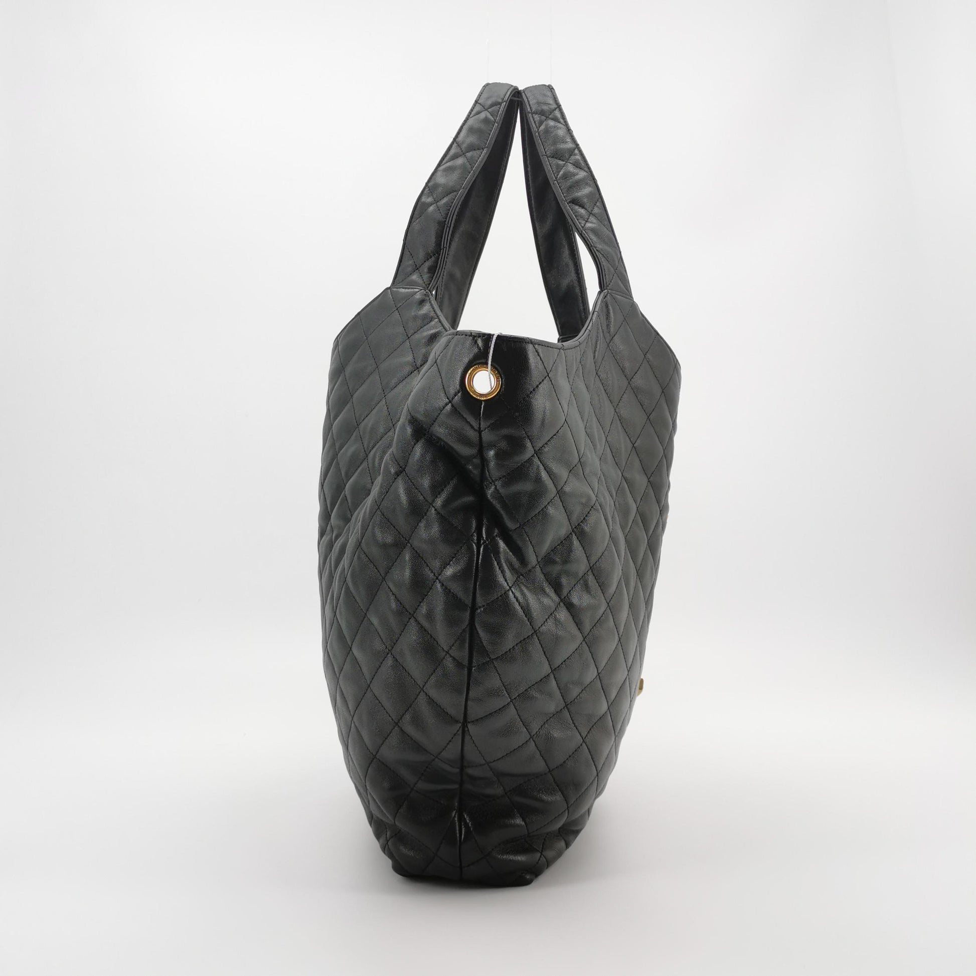 Saint Laurent ICare Maxi Hobo Bag Black 785413
