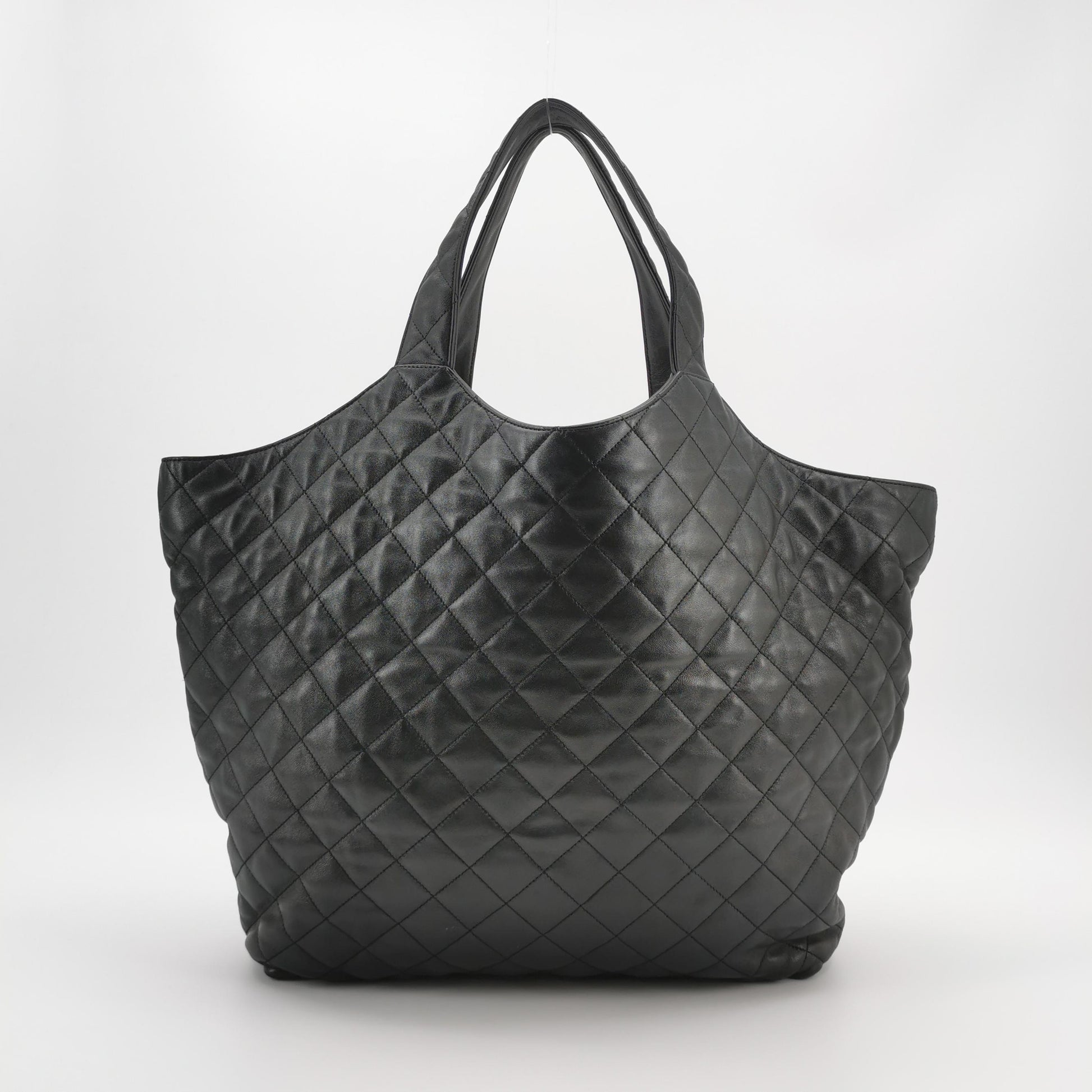 Saint Laurent ICare Maxi Hobo Bag Black 785413