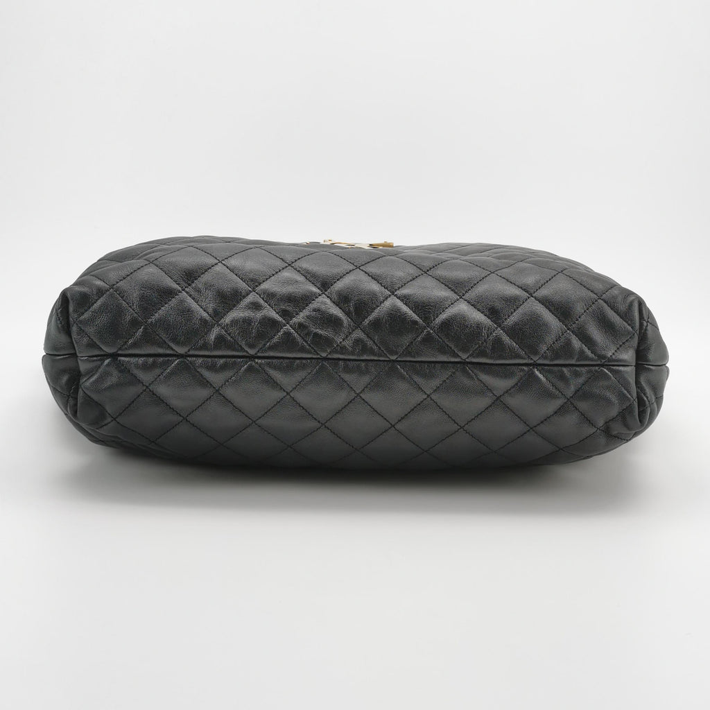Saint Laurent ICare Maxi Hobo Bag Black 785413