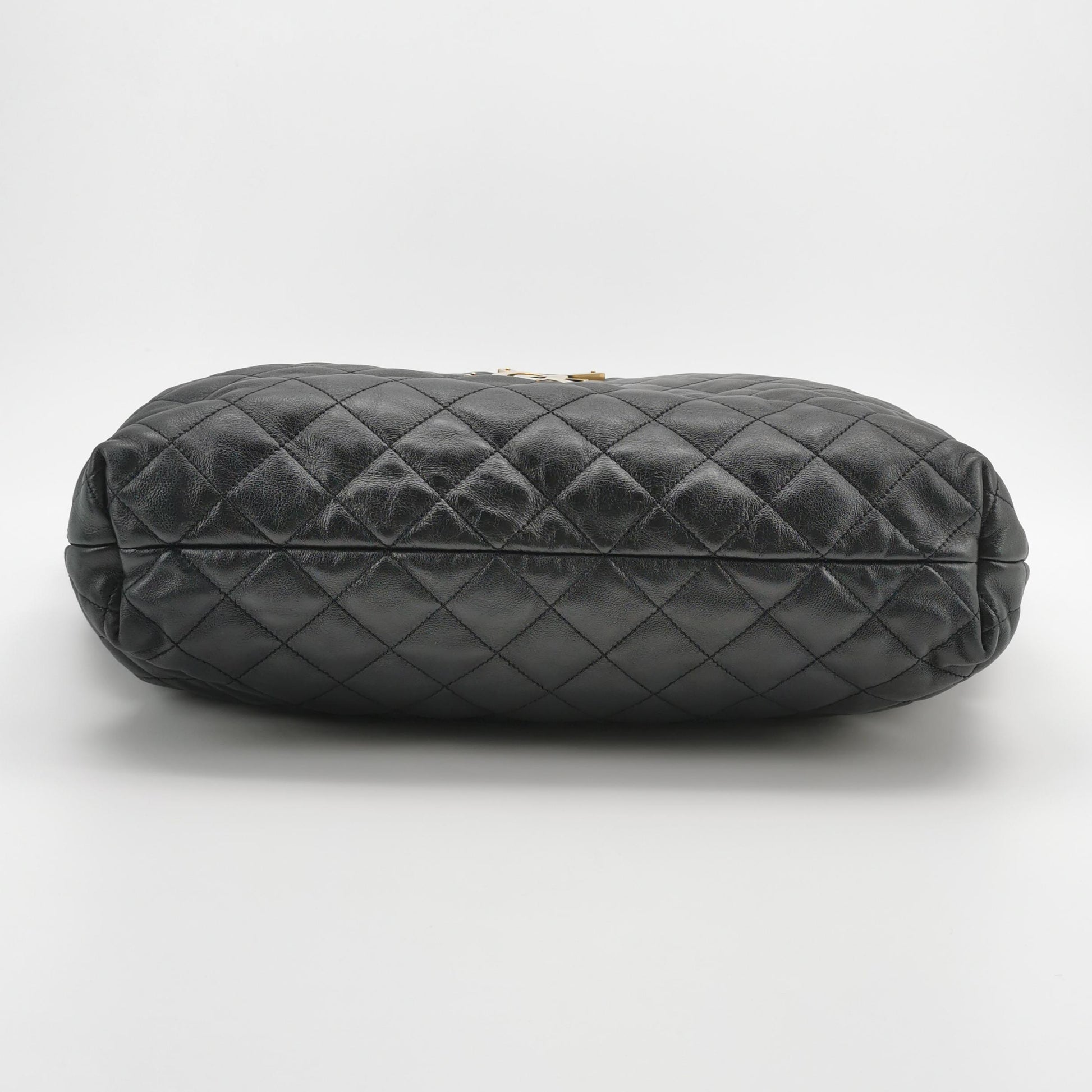 Saint Laurent ICare Maxi Hobo Bag Black 785413