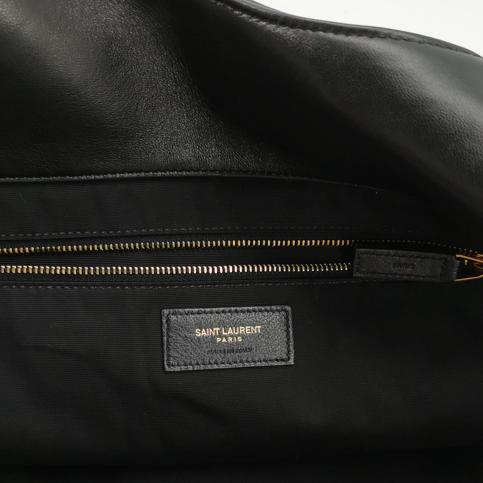 Saint Laurent ICare Maxi Hobo Bag Black 785413