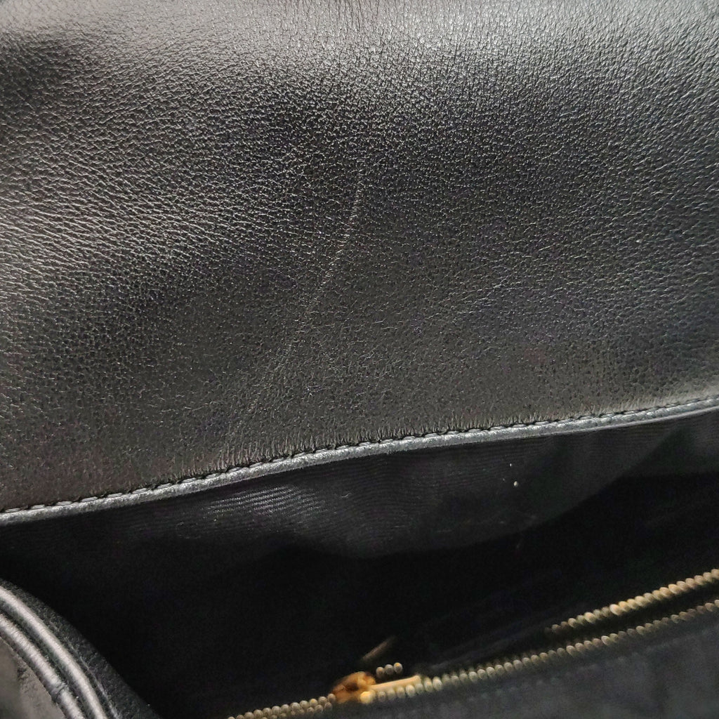 Saint Laurent ICare Maxi Hobo Bag Black 785413