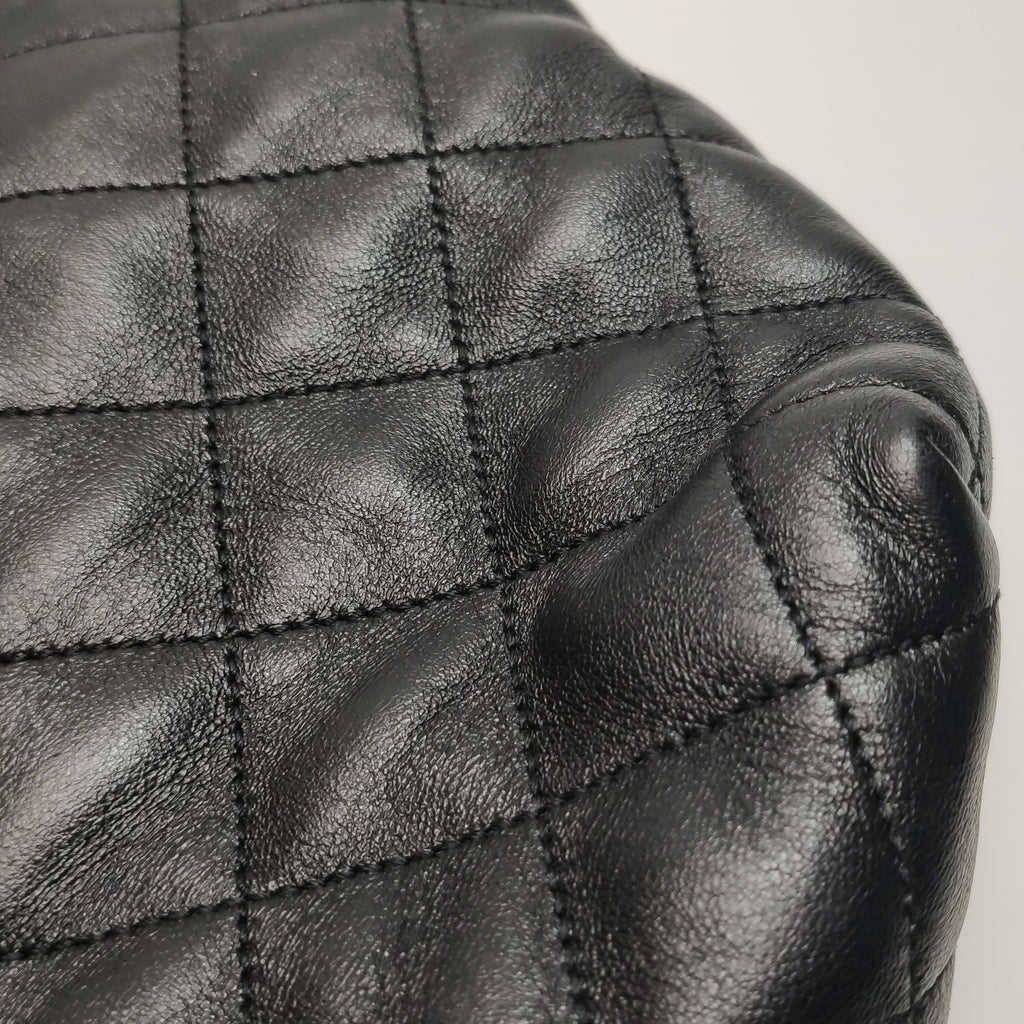 Saint Laurent ICare Maxi Hobo Bag Black 785413