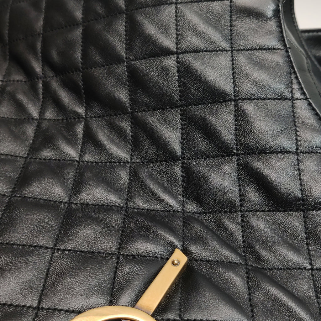 Saint Laurent ICare Maxi Hobo Bag Black 785413