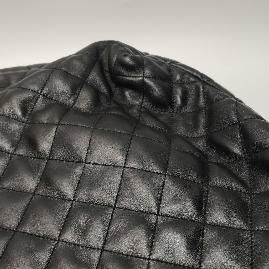 Saint Laurent ICare Maxi Hobo Bag Black 785413