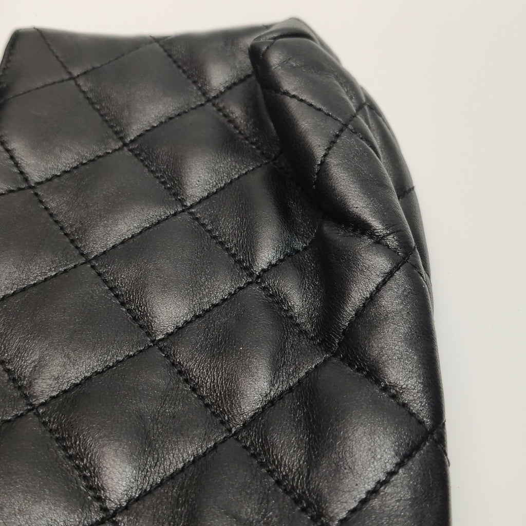 Saint Laurent ICare Maxi Hobo Bag Black 785413