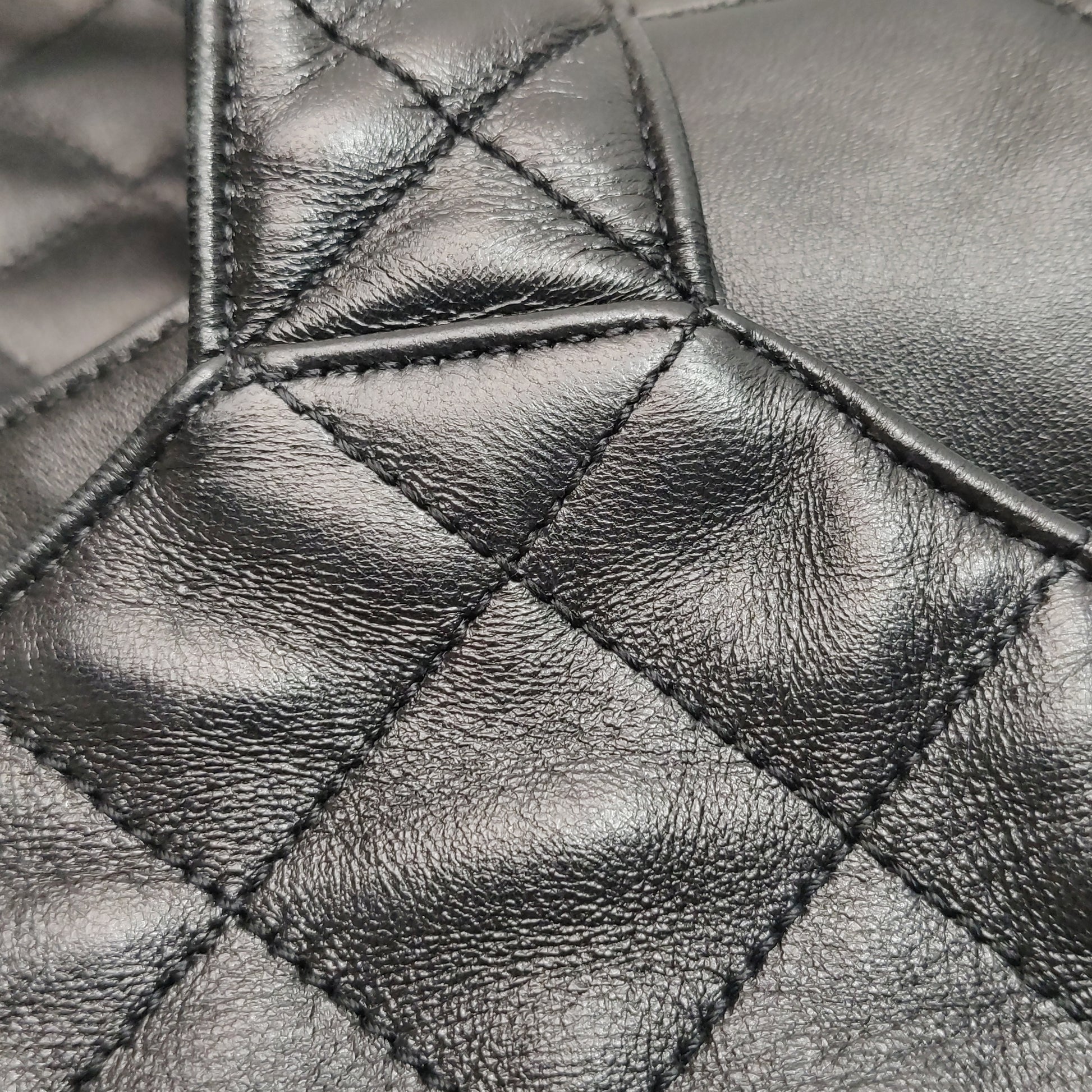 Saint Laurent ICare Maxi Hobo Bag Black 785413