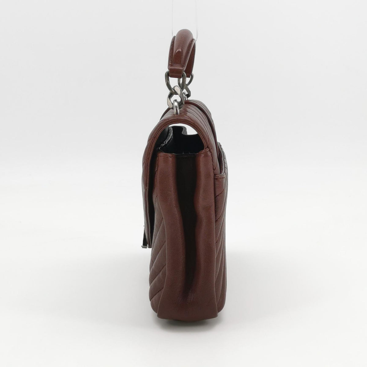 Saint Laurent College Small Burgundy