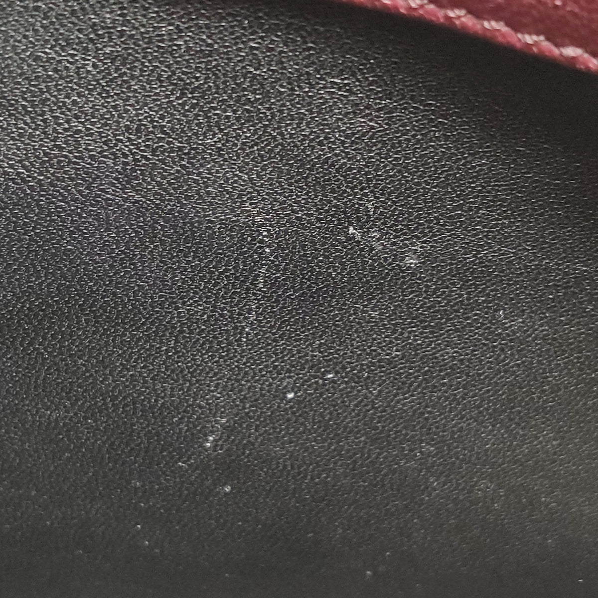 Saint Laurent College Small Burgundy