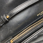 Saint Laurent Envelope Wallet On Chain Large Lambskin Black