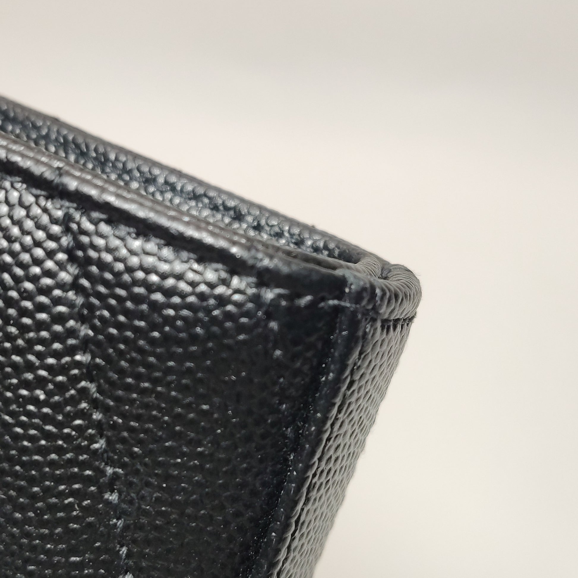 Saint Laurent Envelope Wallet On Chain Black Large