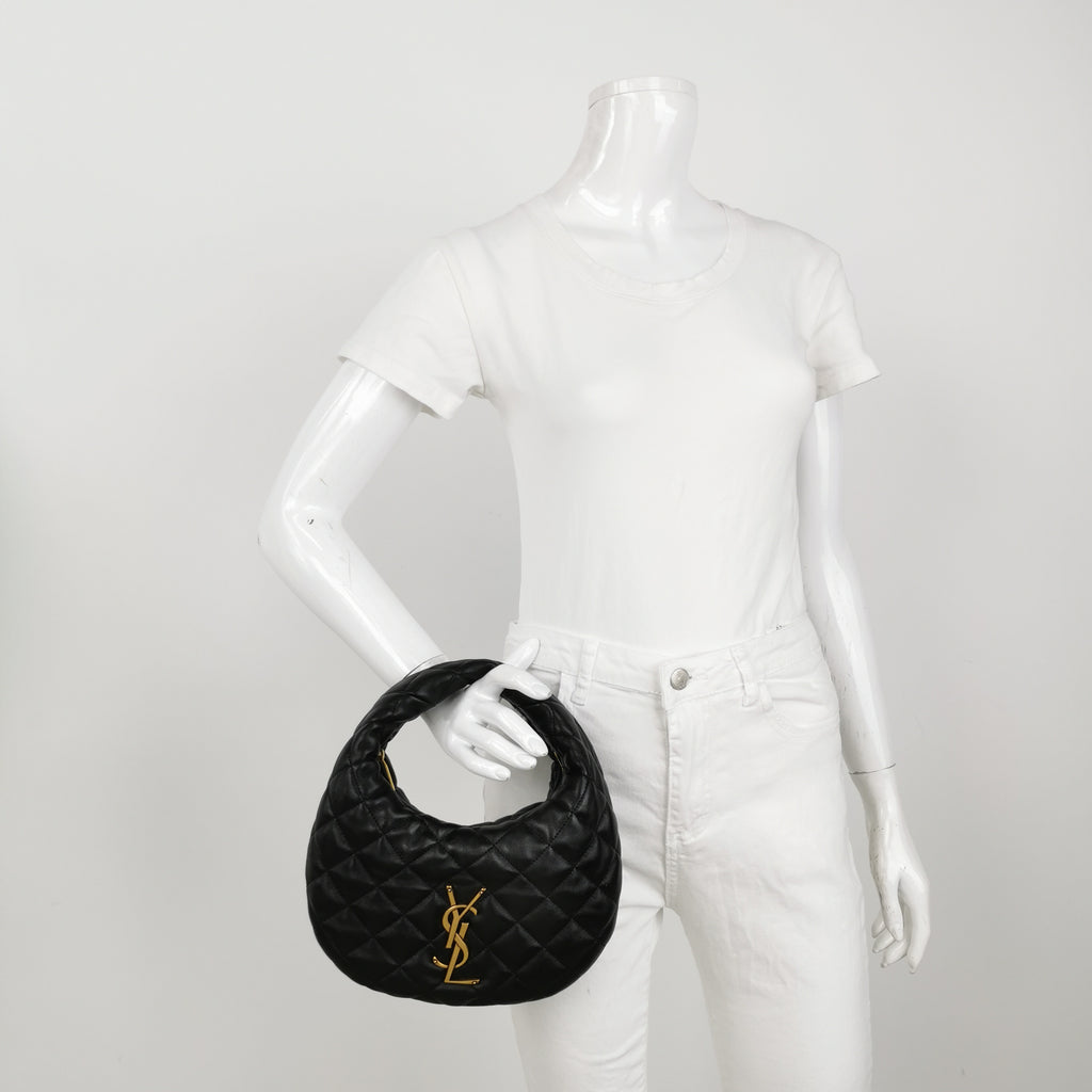 Saint Laurent Icarino Baby Top Handle Black