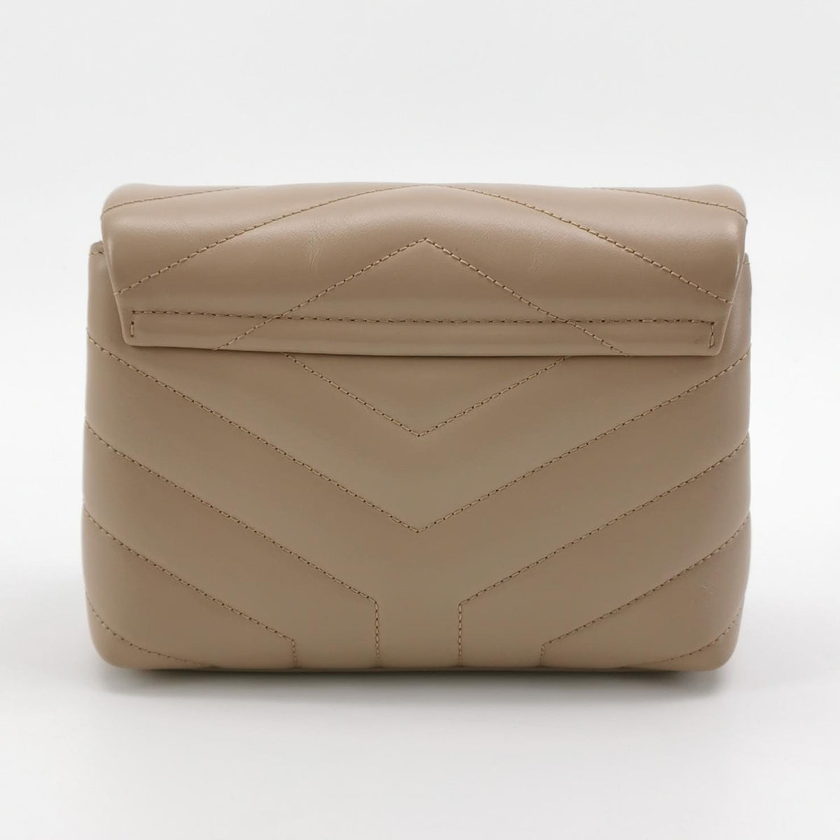 Saint Laurent Loulou Toy Crossbody Beige