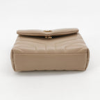 Saint Laurent Loulou Toy Crossbody Beige