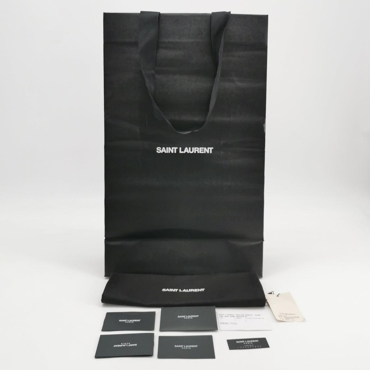 Saint Laurent Triquilt Envelope Flap Brown