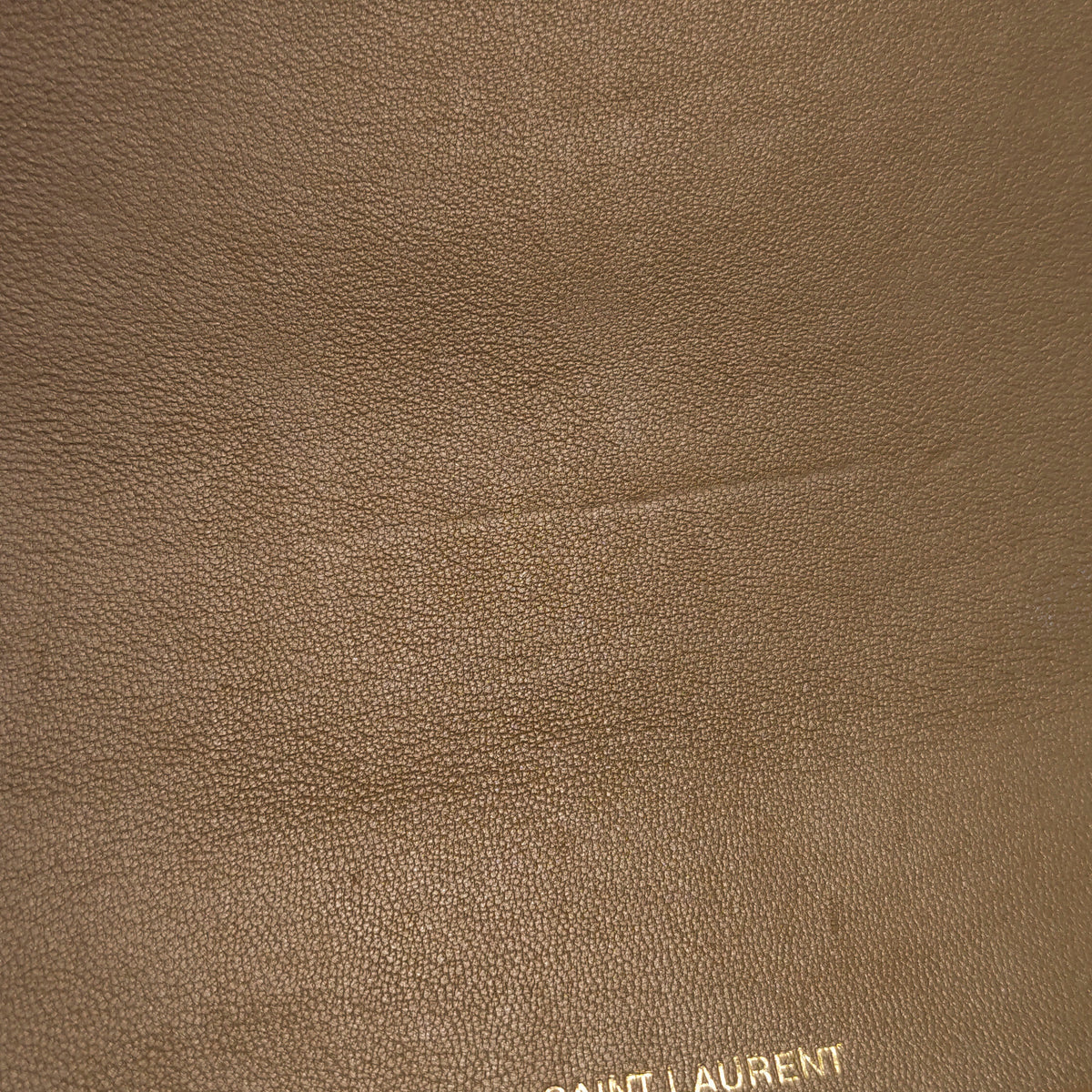 Saint Laurent Triquilt Envelope Flap Brown