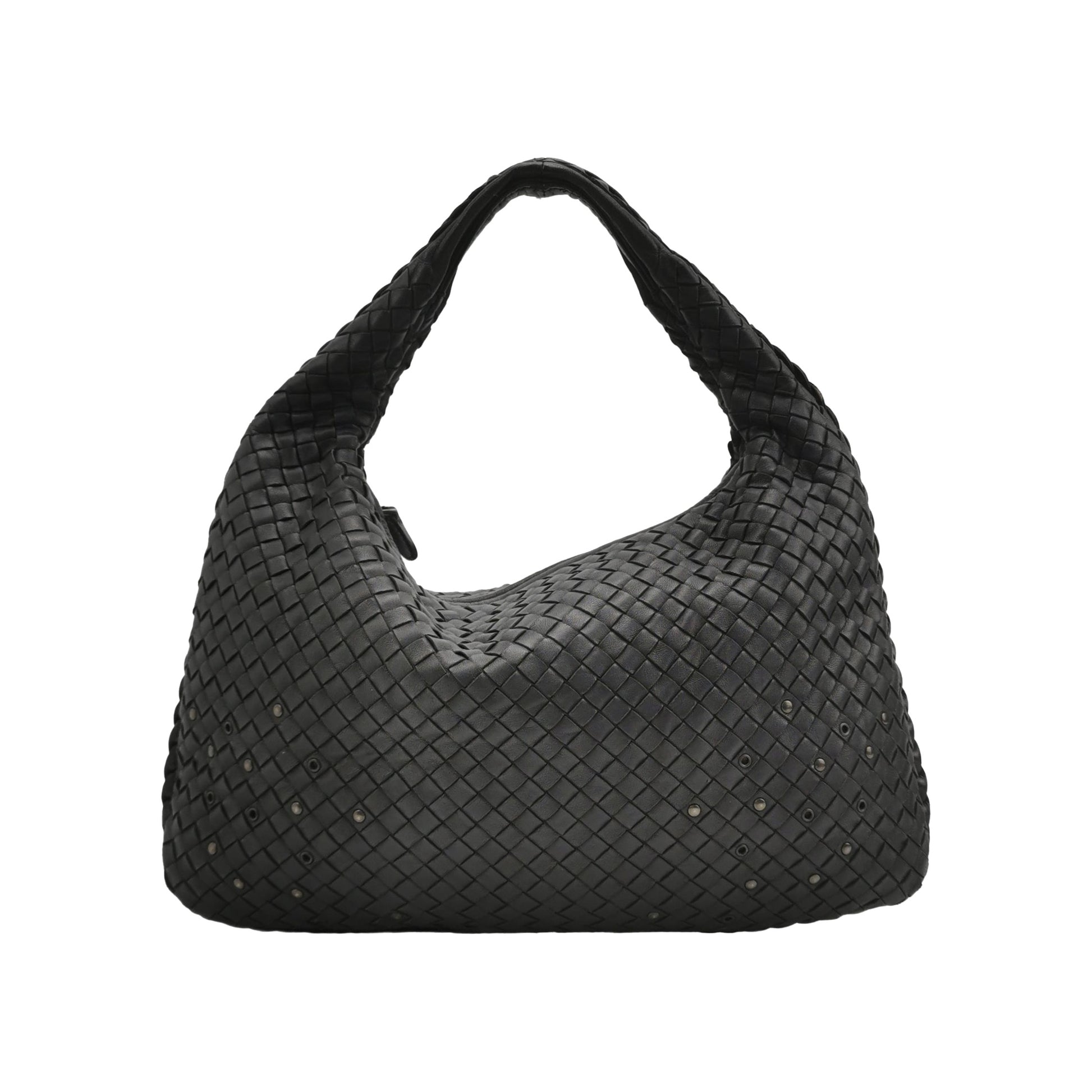 Bottega Veneta Intrecciato Hobo Studded