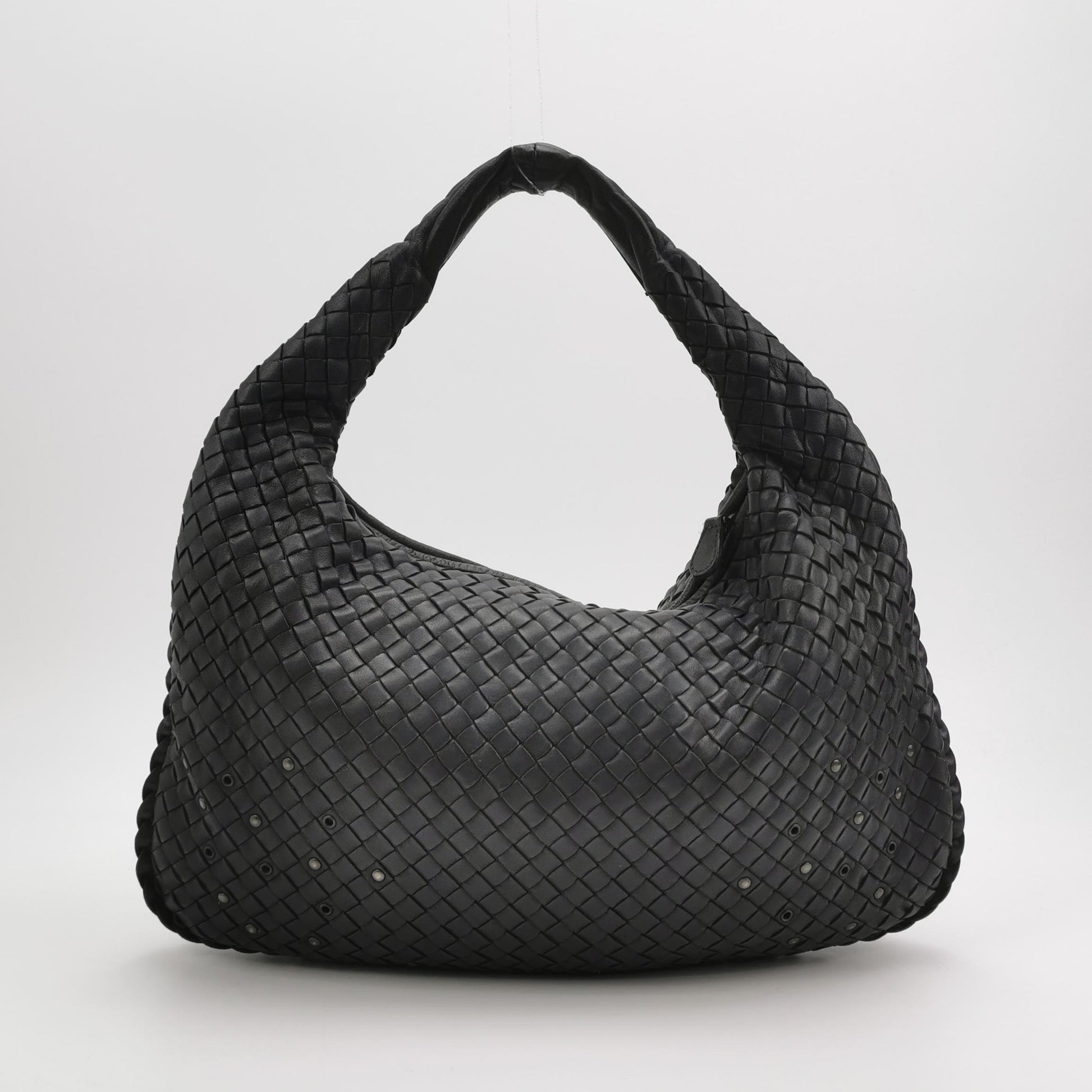Bottega Veneta Intrecciato Hobo Studded